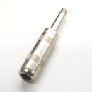 Switchcraft 280, 1/4" Mono 2-Conductor Plug, Solder Lug & Cable Clamp Terminals