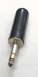 Switchcraft 60, 1/4" Stereo 3 Conductor Heavy Duty Cable Mount Plug w/Insulator