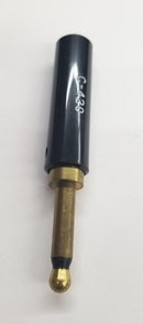Switchcraft C-420, 2-Conductor, Screw Terminals, Black Handle