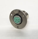 Switchcraft C6F, 6 Pin Female Panel Mount Receptacle