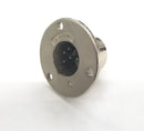 Switchcraft C6M, 6 Pin Male Panel Mount Receptacle