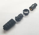 Switchcraft EN3C6M, 6 Pin Male Cable Mount with Gold Pins