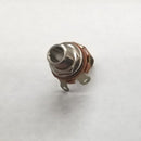 Switchcraft L12A, 1/4" Mono 2 Conductor Jack, .375" Long Bushing