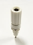T-3025-W, Sato Parts White Female Banana & Wire Binding Post