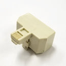 Philmore TEC298 8 Conductor RJ45, Single Male to Dual Female Modular Adapter