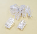 Philmore TEC4-50, 8 Conductor RJ45 (8P8C) Male Modular Crimp Plugs ~ 50 Pack