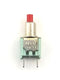 Alcoswitch TPB11CGPC2, SPST OFF-(ON) Momentary, PC Mount RED Push Button 0.4VA
