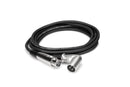 XRR-101.5, Hosa Balanced Interconnect, XLR3F to Right-angle XLR3M, 1.5 ft