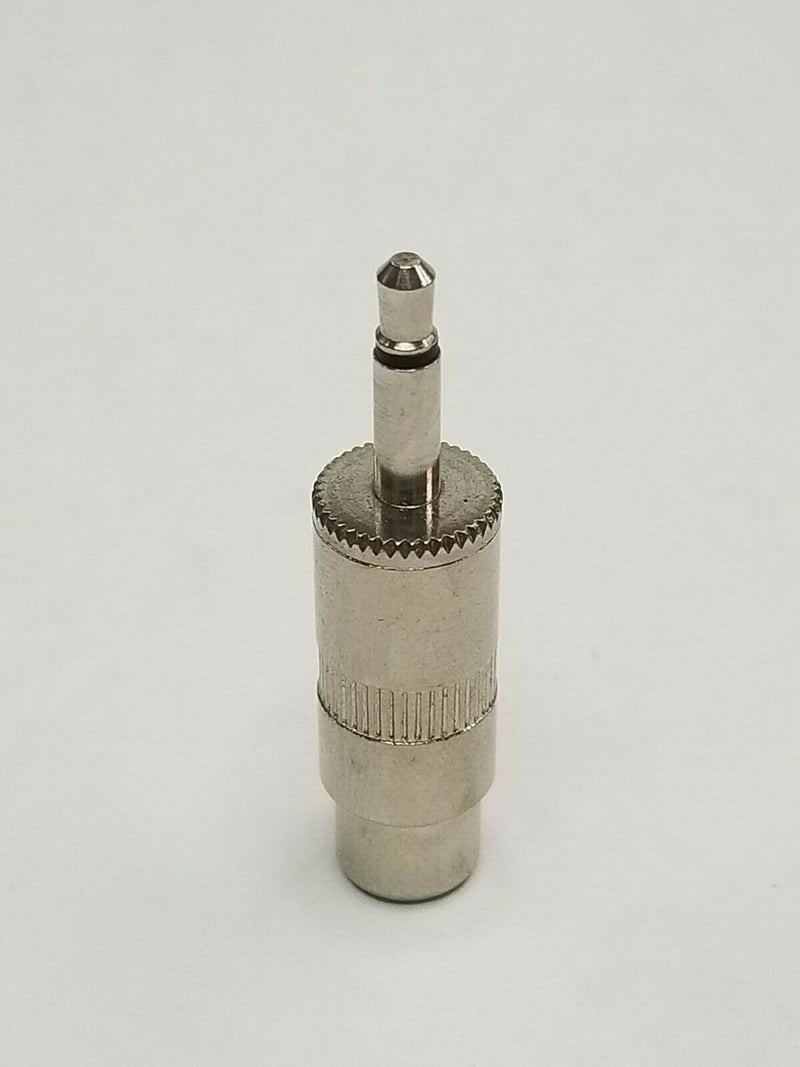 NEW Female RCA Jack To Male 3.5mm (1/8") Mini Plug Adapter RFA-8902
