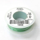 25' 20AWG GREEN Hi Temp PTFE Insulated Silver Plated 600 Volt Hook-Up Wire - MarVac Electronics