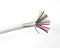 25' 12 Conductor 22 Gauge Shielded Cable, CMR Rated 25 Foot 12C 22AWG S2212 - MarVac Electronics