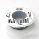25' 28AWG BLACK Hi Temp PTFE Insulated Silver Plated 600 Volt Hook-Up Wire - MarVac Electronics