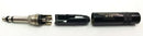NP3TB-B, Neutrik 1/4" 3 Conductor Mil-Style Male Plug w/Black Metal Handle