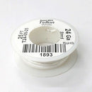25' 24AWG WHITE Hi Temp PTFE Insulated Silver Plated 600 Volt Hook-Up Wire - MarVac Electronics