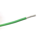 10' 12AWG GREEN Hi Temp PTFE Insulated Silver Plated 600 Volt Hook-Up Wire - MarVac Electronics