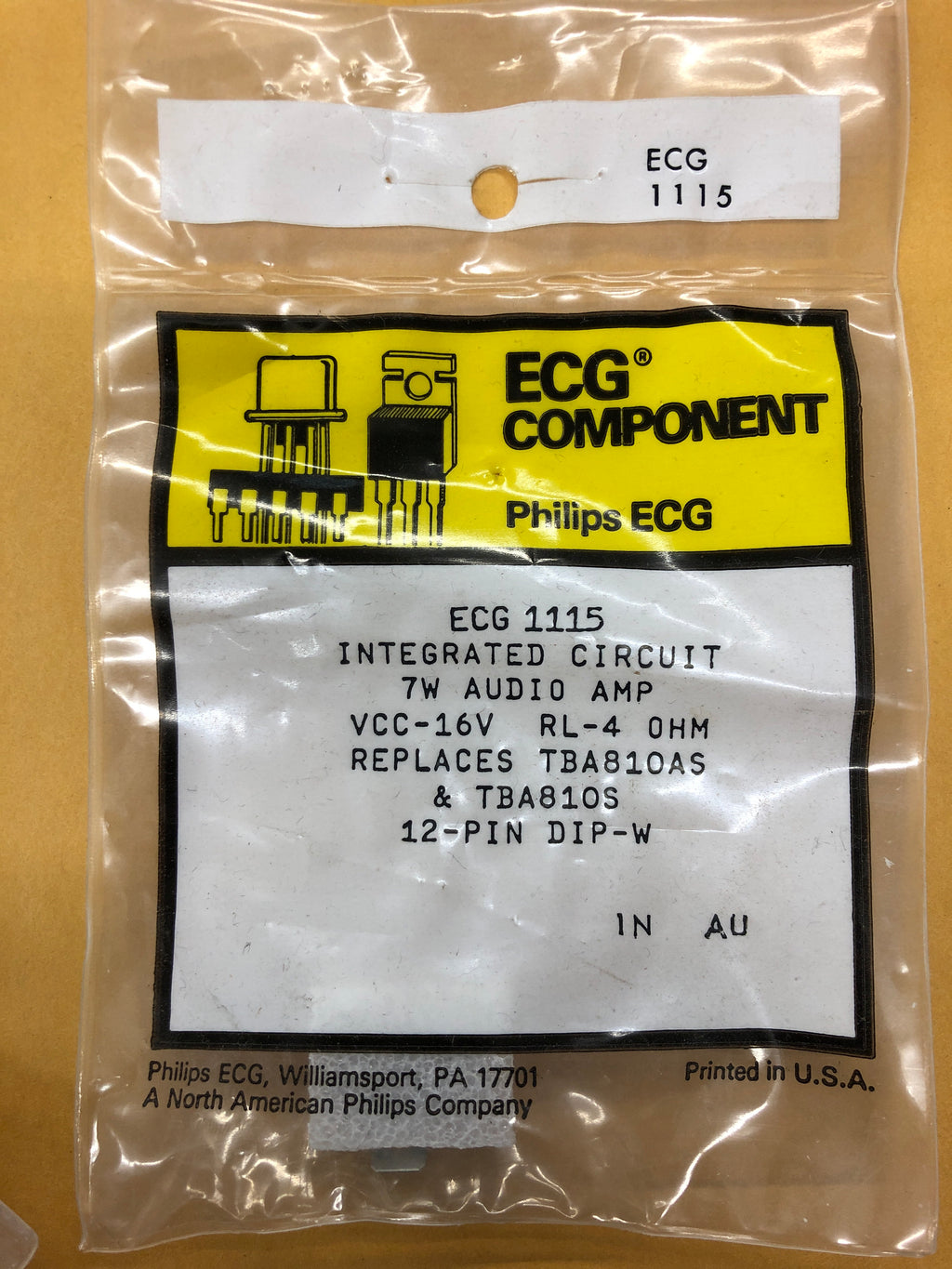 ECG \/ NTE