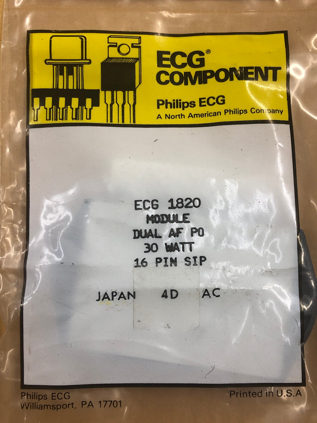 ECG \/ NTE