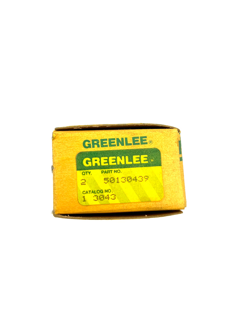 GREENLEE  2 PCK Radio Chassis Hole Punch 1” Square & Round NOS 501-3043 3041 5164 3986