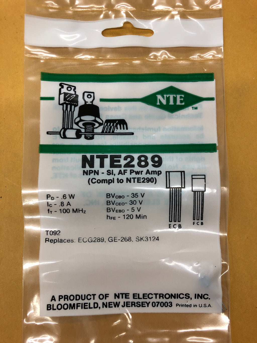 ECG \/ NTE