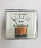 Allied 8302Z, 0-5mA DC Analog Meter 2.5" x 2.3" Panel Face, 2" Round Body