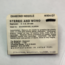 Pfanstiehl 904-D7 Diamond Needle