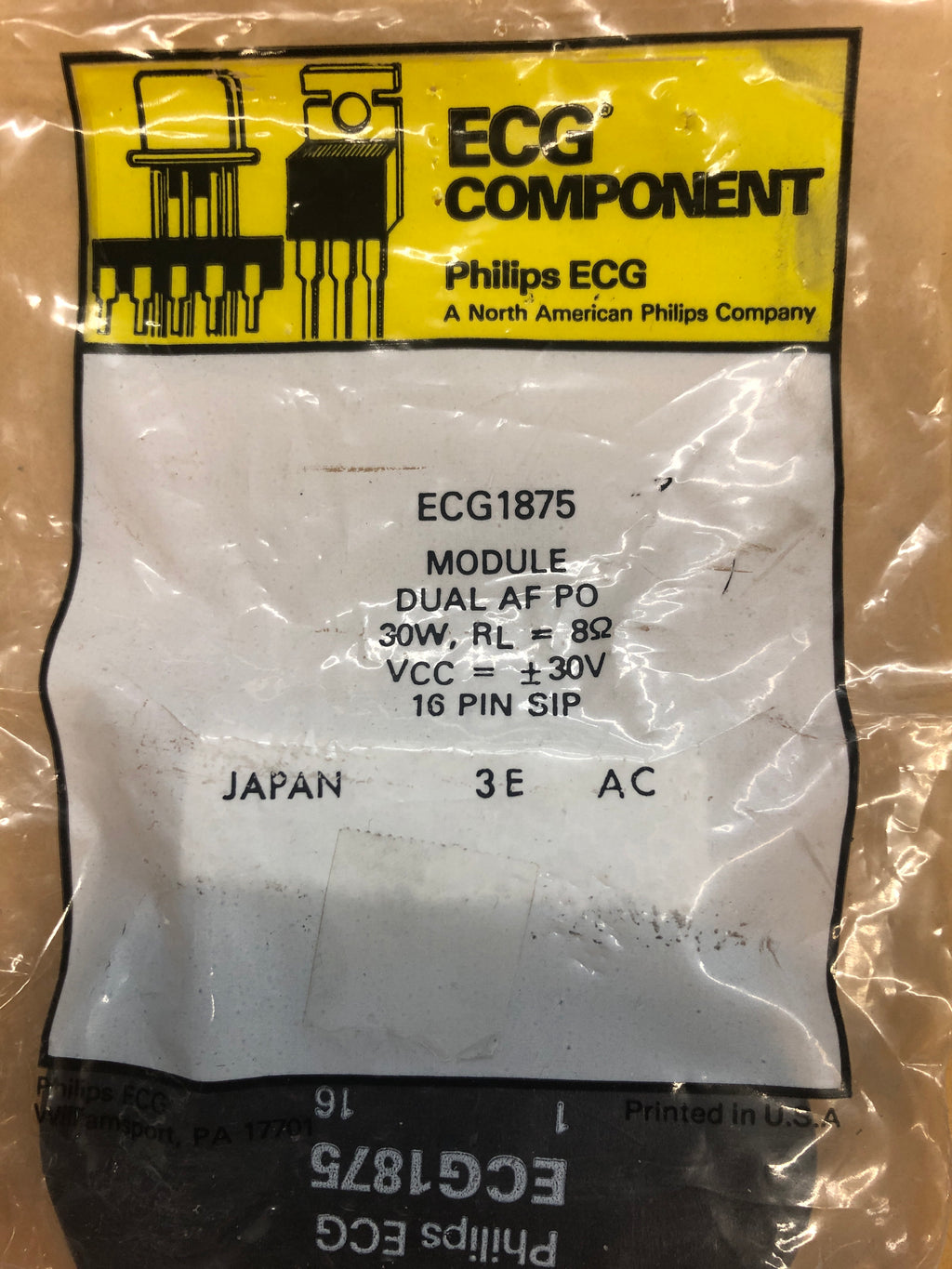 ECG \/ NTE