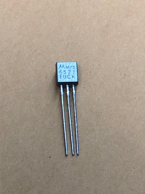 Silicon NPN transistor audio MPS6521 (123AP)