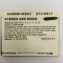Pfanstiehl Needle 273-DS77 DISC.