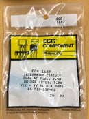 ECG1687 IC DUAL AUDIO AMP