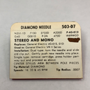 Pfanstiehl 503-D7 Diamond Needle