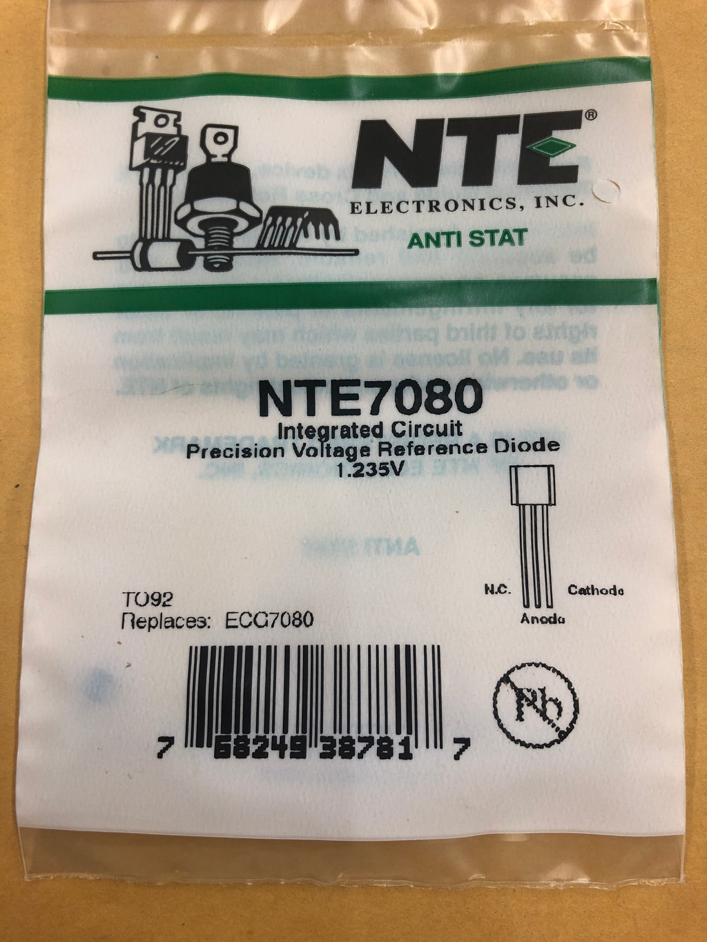 NTE7080 INTEGRATED CIRCUIT (ECG7080) – MarVac Electronics