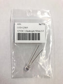 12V DC 5mm Ultra Bright WHITE LED
