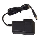 12 Volt DC @ 1 Amp Regulated Power Supply with a 5.5mm x 2.1mm Male Plug (+)