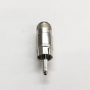 Switchcraft 3502, 2 Conductor Shielded RCA Straight Plug