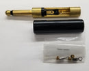 Switchcraft 420 (M642/1-1, or PJ-047B), 2-Conductor, Screw Terminals, Black Handle