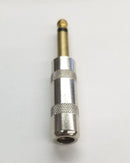 Switchcraft 470, (M642/4-3), 1/4" Mono Shielded Plug