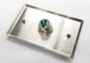 Switchcraft G3MS, 1 Gang XLR Wall Plate with 1 (Circular) B3M XLR Connector