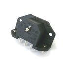 Inalways 0714-CR71, Male IEC EN60320 PC Mount Connector 15A 250V AC ~ IEC 320
