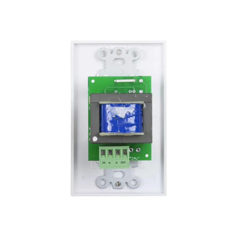 100LVC-DW, Lowell 100W Mono Volume Control w/ 1-Gang Decorator White Wall Plate