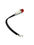 VCC Chicago Miniature 1050A1, RED Dome 125V AC Neon Indicator Light 1/2" Mount