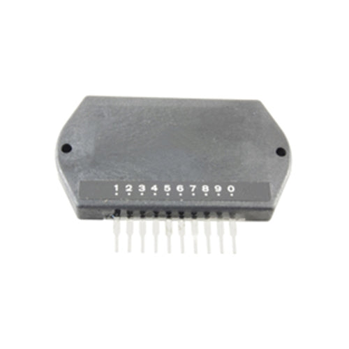 ECG1326, 24W Audio Power Amplifier Hybrid Film Module ~ 10 Pin SIP-M (NTE1326)