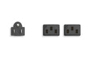 10W1-165P13Y-06, 6 Foot Splitter Power Cord NEMA 5-15P to C13 16AWG 13A@125V SJT