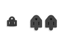 10W1-21214-Y, 14 Inch Splitter Power Cord NEMA 5-15P to 5-15R x 2 16AWG 13A@125V SJT