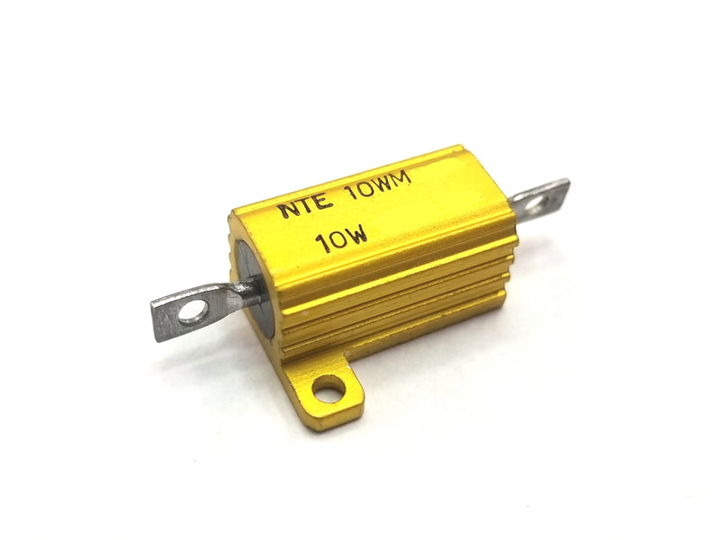 NTE 10WM025, 25 Ohm 1% 10 Watt Metal Power Resistor 10W