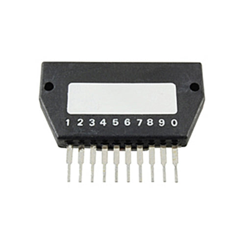 ECG1323, 15W Audio Power Amplifier Hybrid Film Module ~ 10 Pin SIP-M (NTE1323)