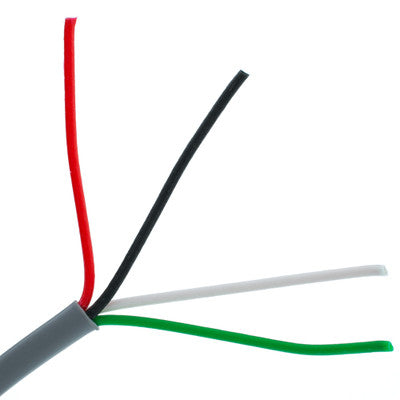 CC1804URGY4, Wavenet 4C 18awg Strnd, Unshld, Grey 1Kbox