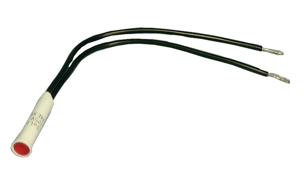 11-2035, Philmore 0.312" RED Indicator, 125V AC NEON Lamp