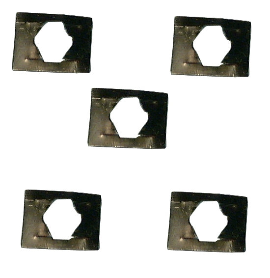 11-2375, Philmore Tinnerman Clips for 1/2" Mounting Hole Indicator Lights 5 Pack