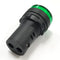 11-2638, Philmore GREEN 1" Inch Round Flat Top LED Indicator Lamp 12-14 Volts DC