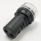 11-2644, Philmore WHITE 1" Inch Round Tapered LED Indicator Lamp 12-14 Volts DC